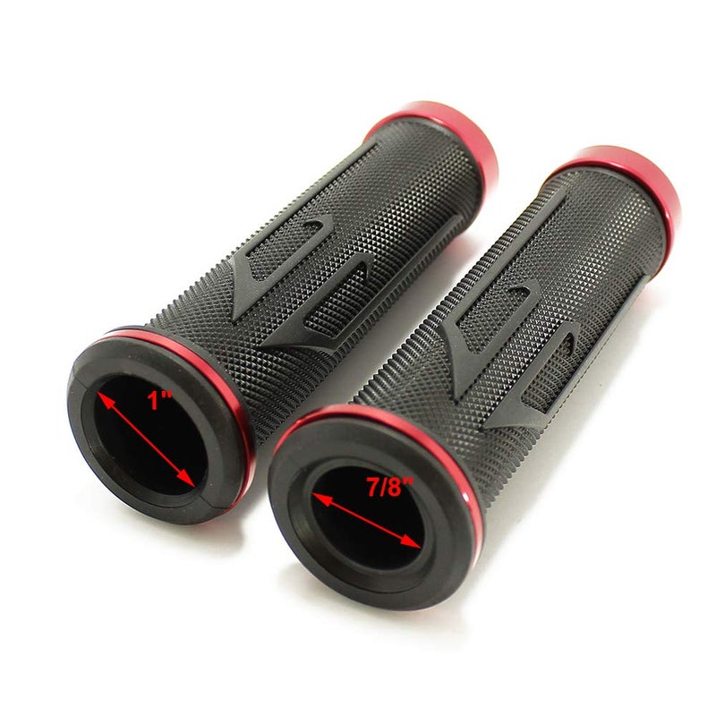 Rich Choices Universal Motorcycle Arrow Rubber Gel Hand Grips for 7/8" 22mm Handlebar Sports Bike Street Bike - Image 5